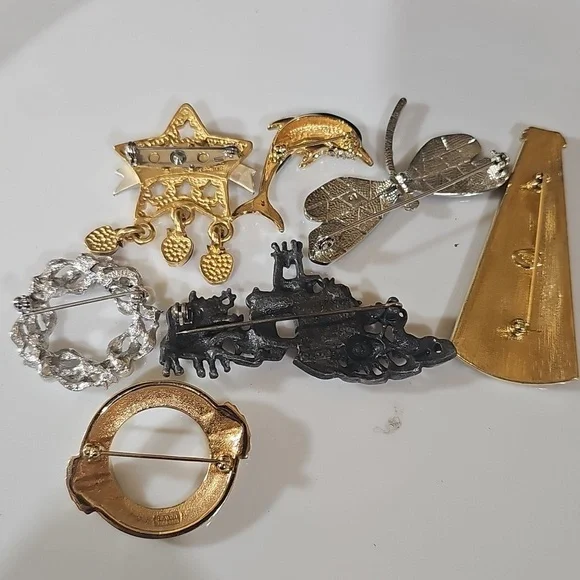 35PC Brooch LOT - Picture 7 of 8